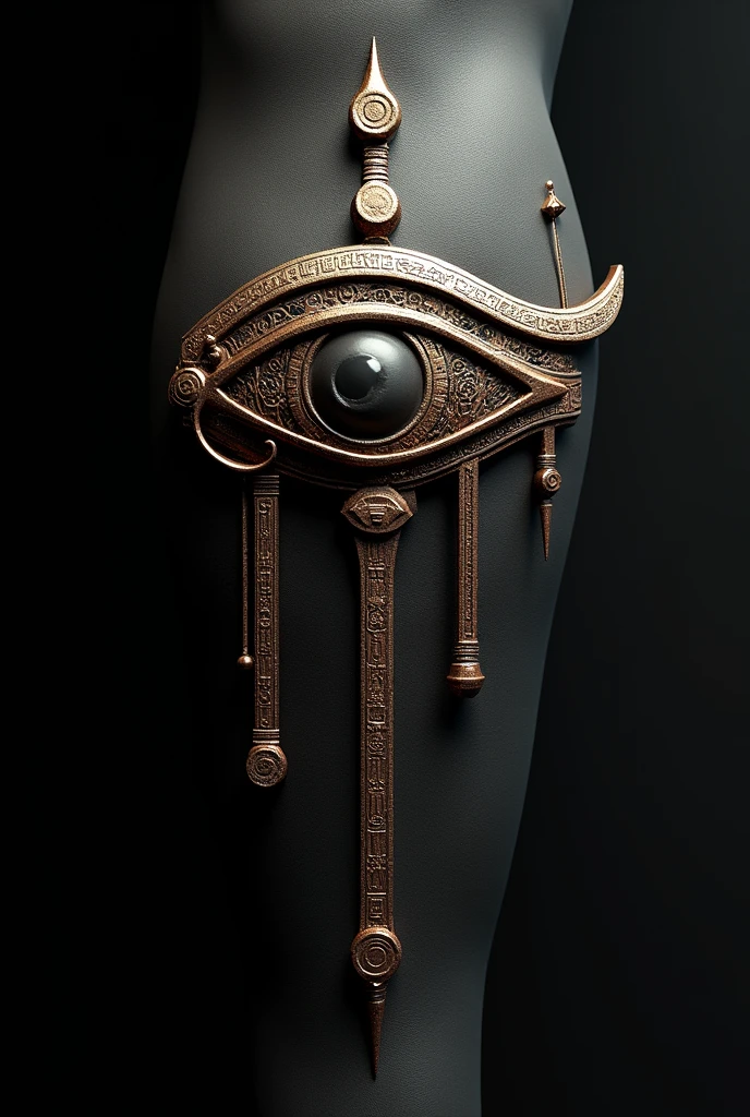 Tattoo ojo de de Horus en 3d