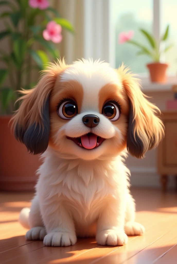 dog breed Shih Tzu pixar style

