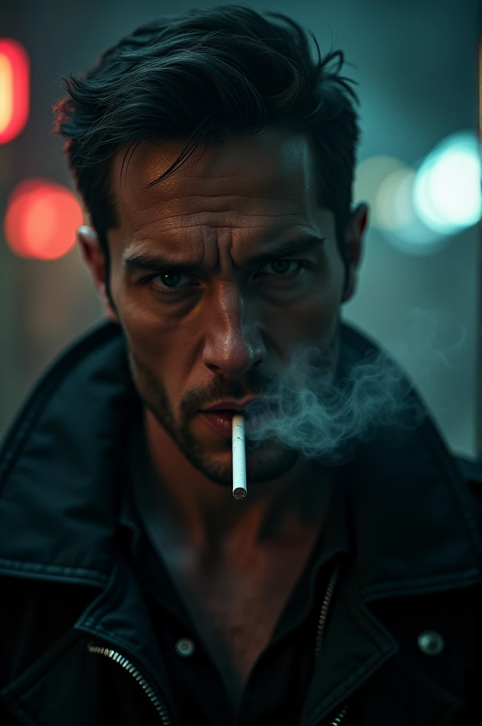 Tom smoking cigarette sigma image full 8k hd