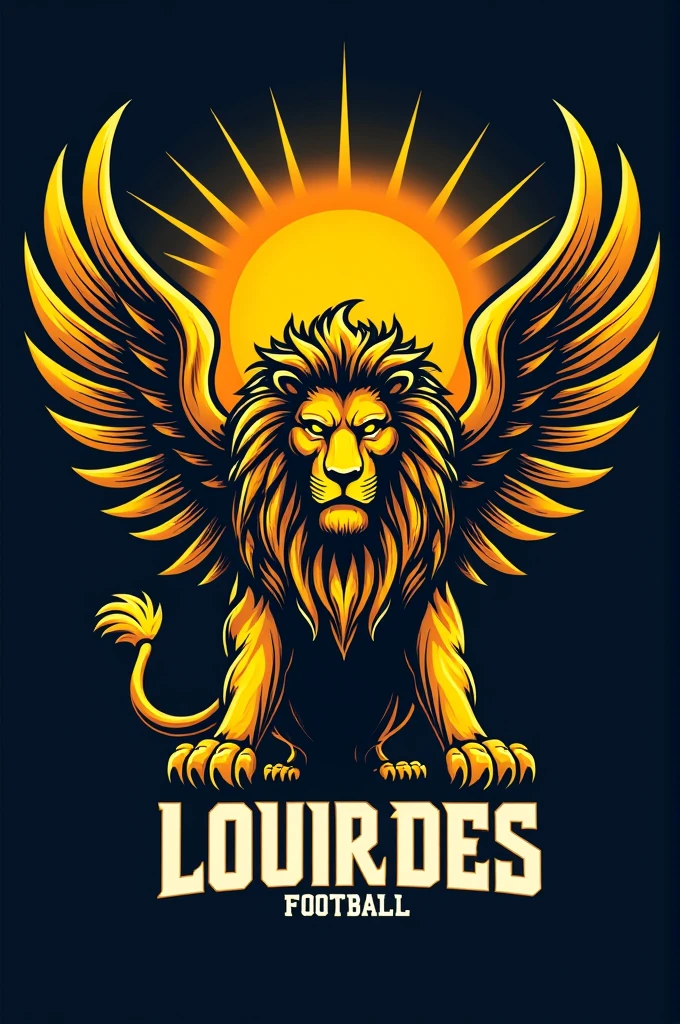 2024 New Lourdes Football Team Logo