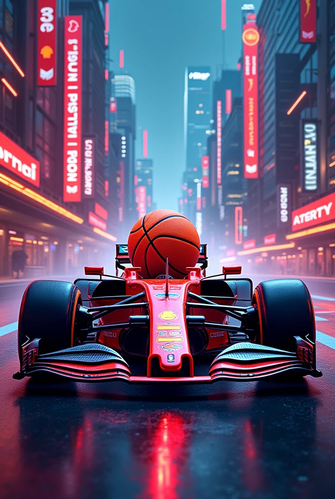 the best wallpaper of the basketball and Formula 1 union