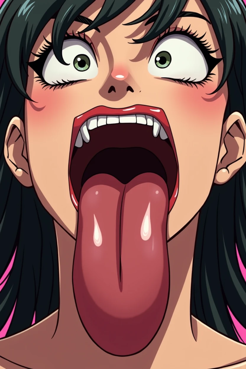 a woman with cum on her tongue, beautiful detailed eyes, beautiful detailed lips, extremely detailed eyes and face, long eyelashes, photorealistic, highly detailed, cinematic lighting, dramatic lighting, warm color tones, extremely detailed and intricate, masterpiece, 8k, ultra-detailed, realistic, vivid colors, sharp focus, physically-based rendering