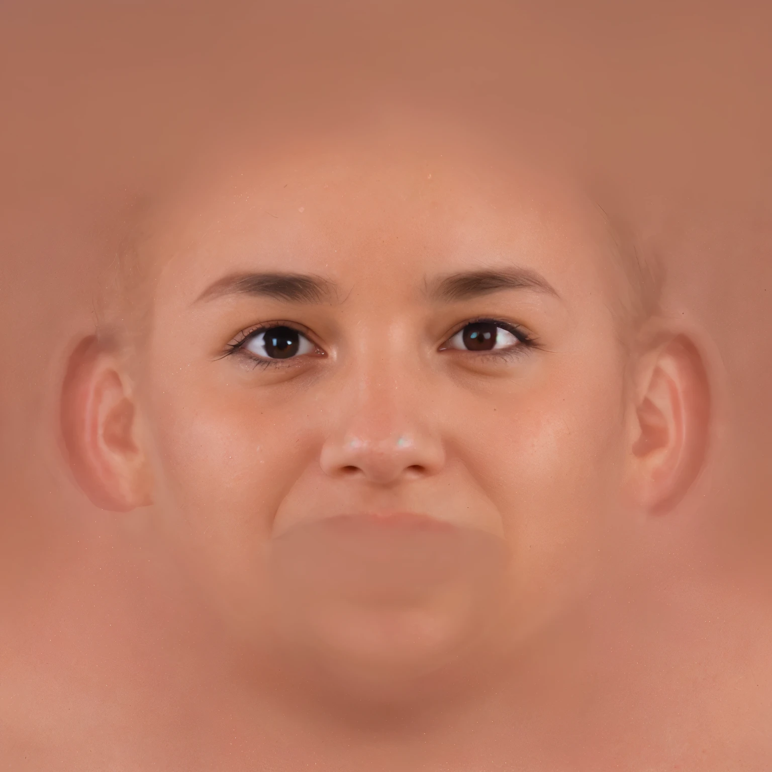 realistic female face, 4k