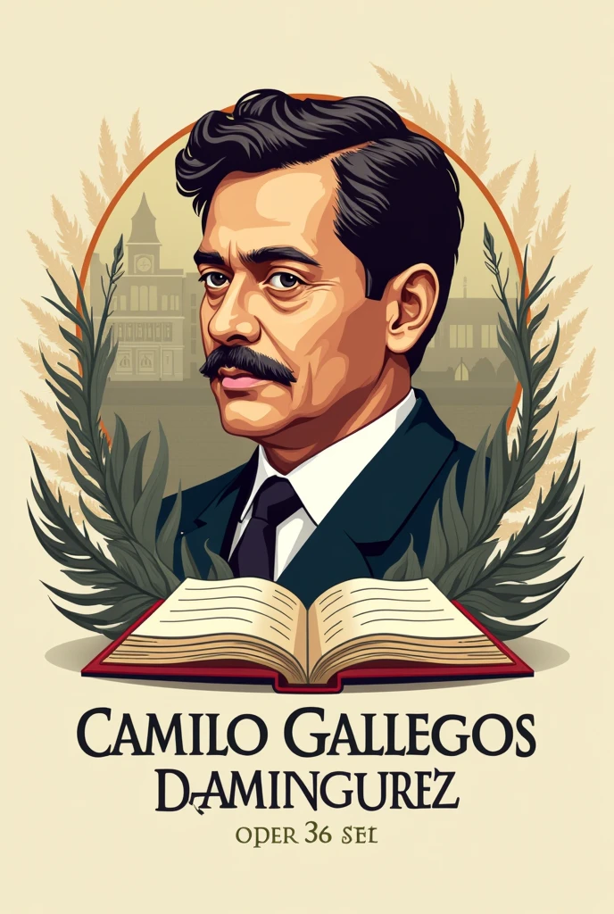 Logo creation for a Camilo Gallegos Domínguez school on the 39th anniversary