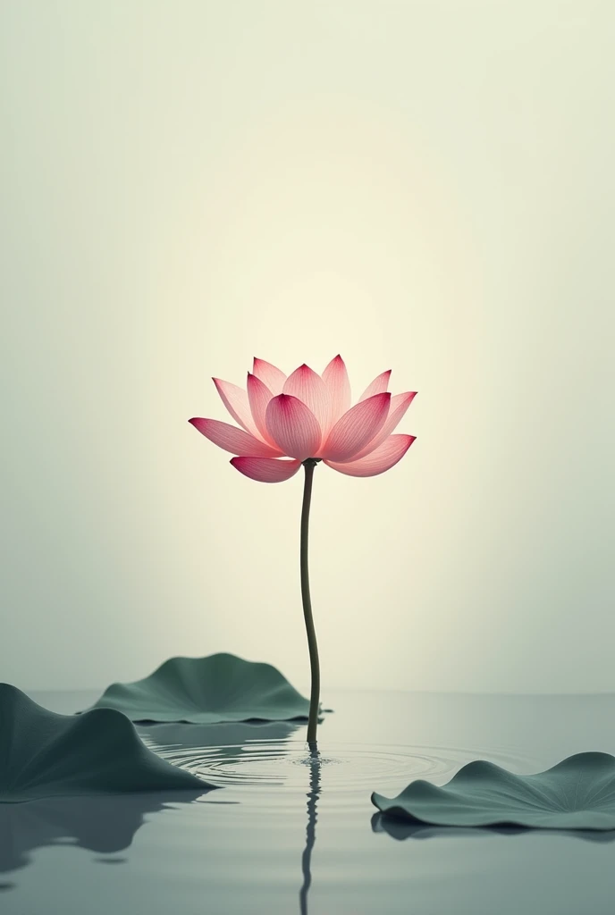 shukezouma, negative space, shuimobysim, (Minimalism:1) , lotus,