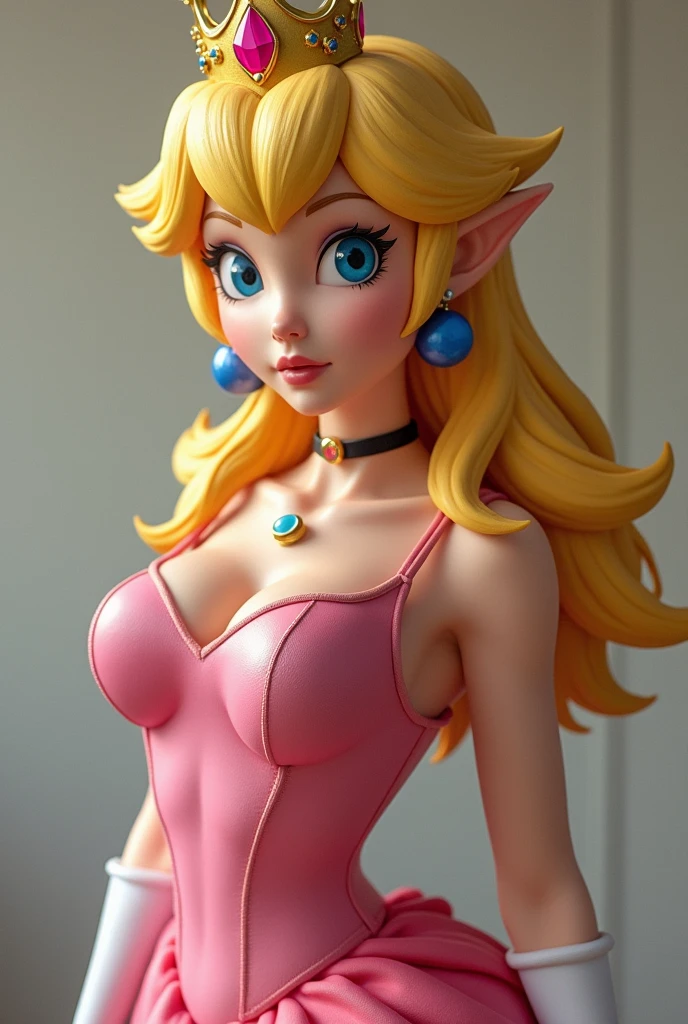 Realistic image of Princess Peach nude 
