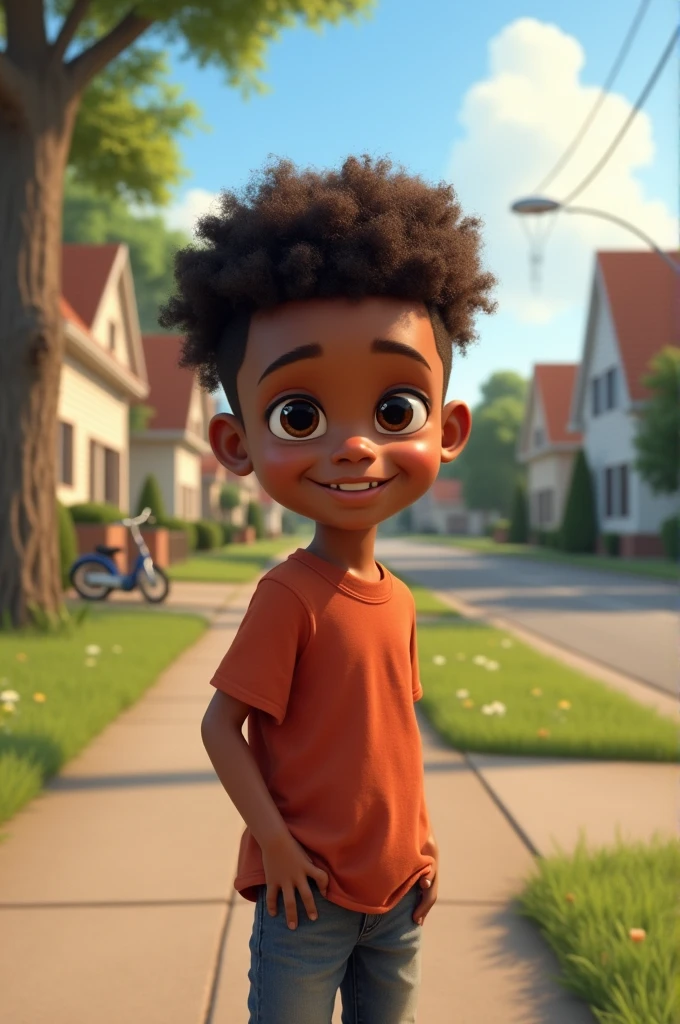 black boy from the suburbs