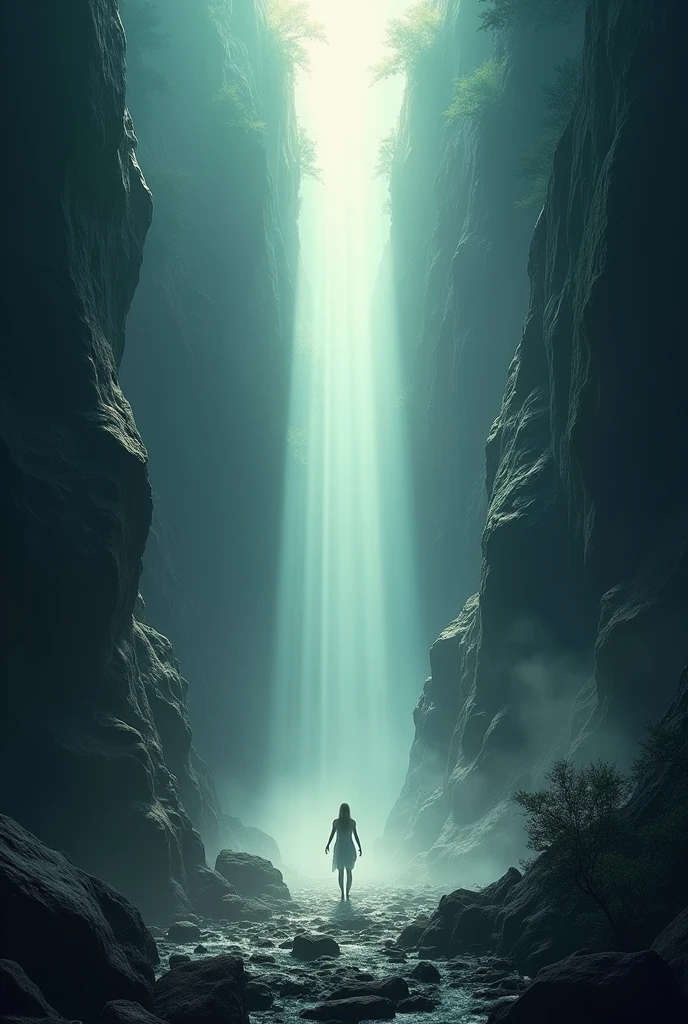 Between the rocks, where nature seems impenetrable, light always finds a way. This beam of light is not just a symbol of life but a promise of energy. An energy that can transform the world, one ray at a time.