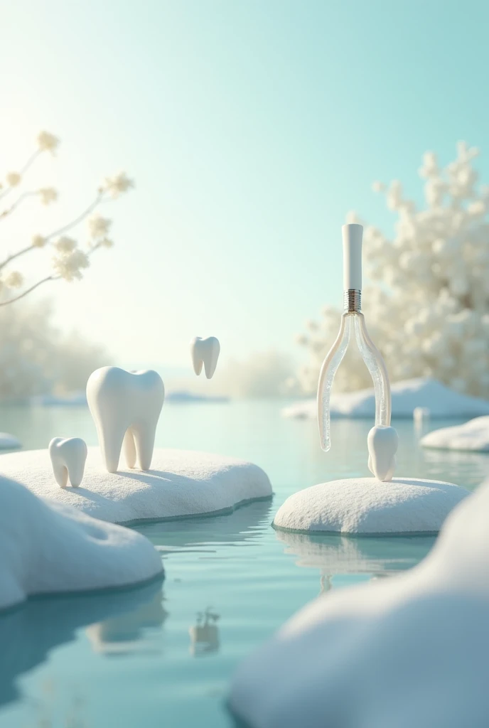 Can you create an image for my phone that is beautiful, that is about dentistry and has the name Olimpia but the name is very discreet??