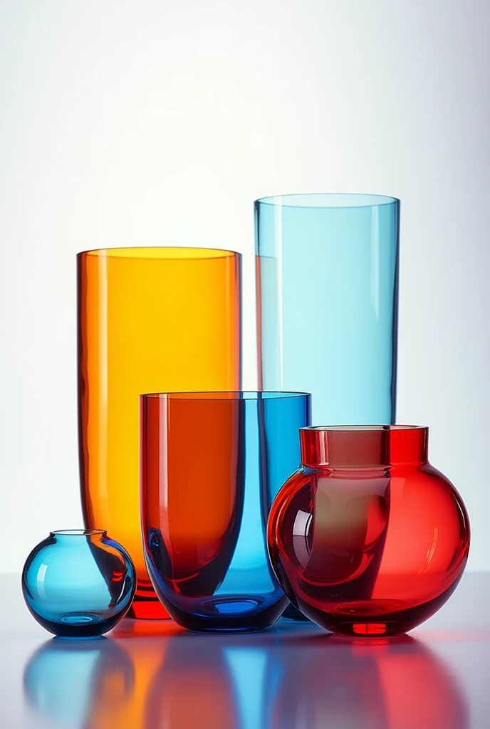 Create me a graphic design of glass with different colours for business on the name of 15 August independence day