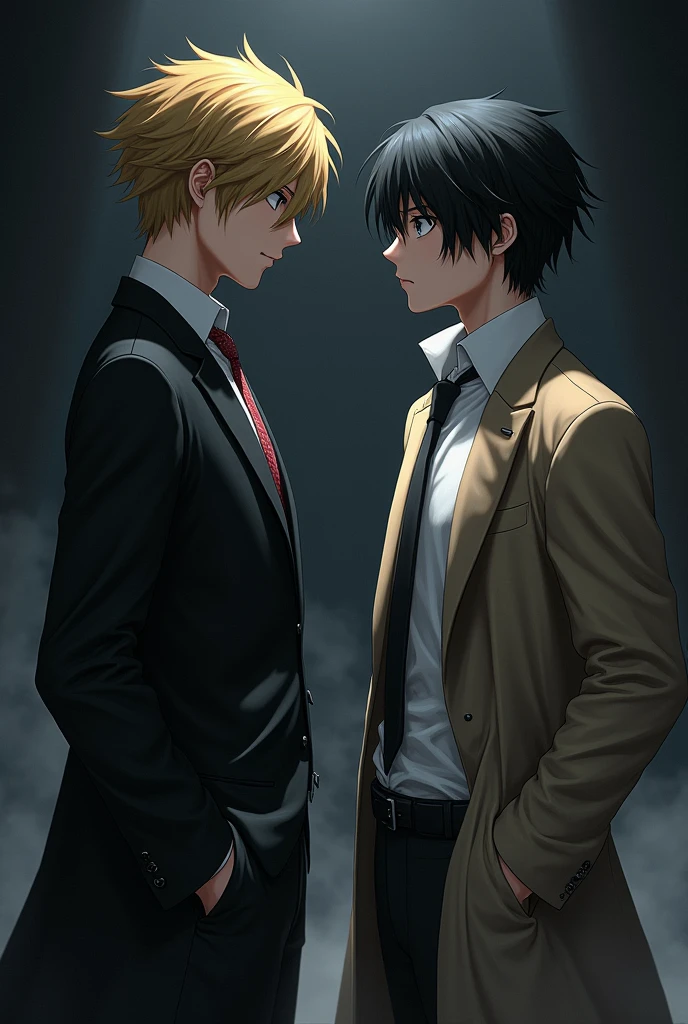 light yagami de death note vs L