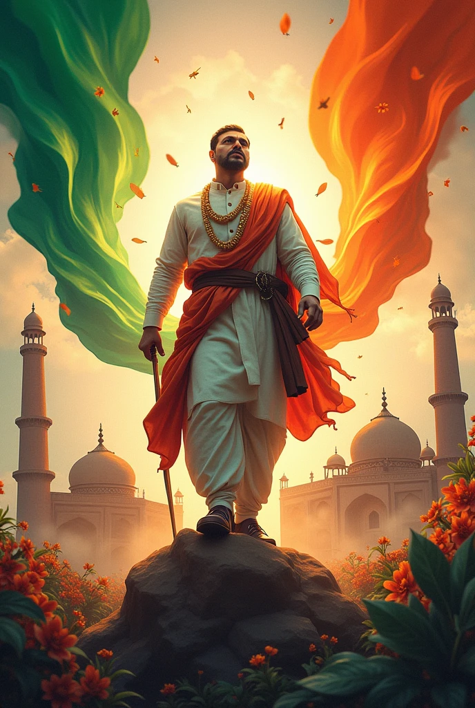 Independence of india poster