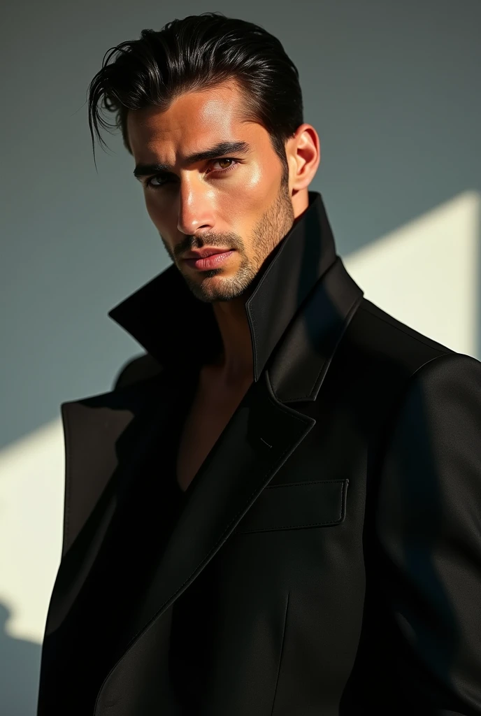 Fashion，A man，magazine cover