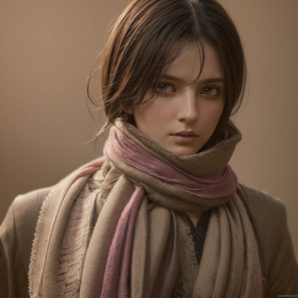 Flower beetle (length:1.2) pink (scarf:1.3), A beetle with arms and a head, (Dark Shot:1.17), Spectacular and realistic, Faded, ((Neutral Color)), art, (High resolution:1.5), (Calm colors:1.2), Ultra-detailed, (artstation:1.5), Cinematic, Warm Light, Dramatic Light, (Intricate details:1.1), Complex background, (Rutkowski:0.8), (blue green and orange:0.4)