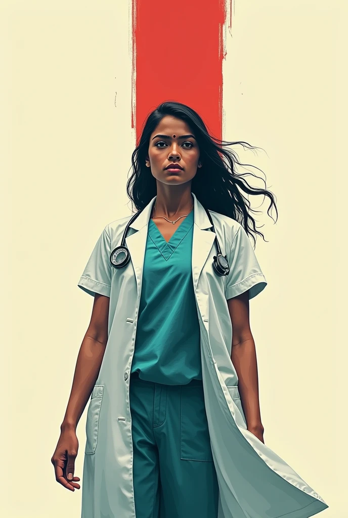 An 24 yr Indian medical doctor girl raped poster protesting