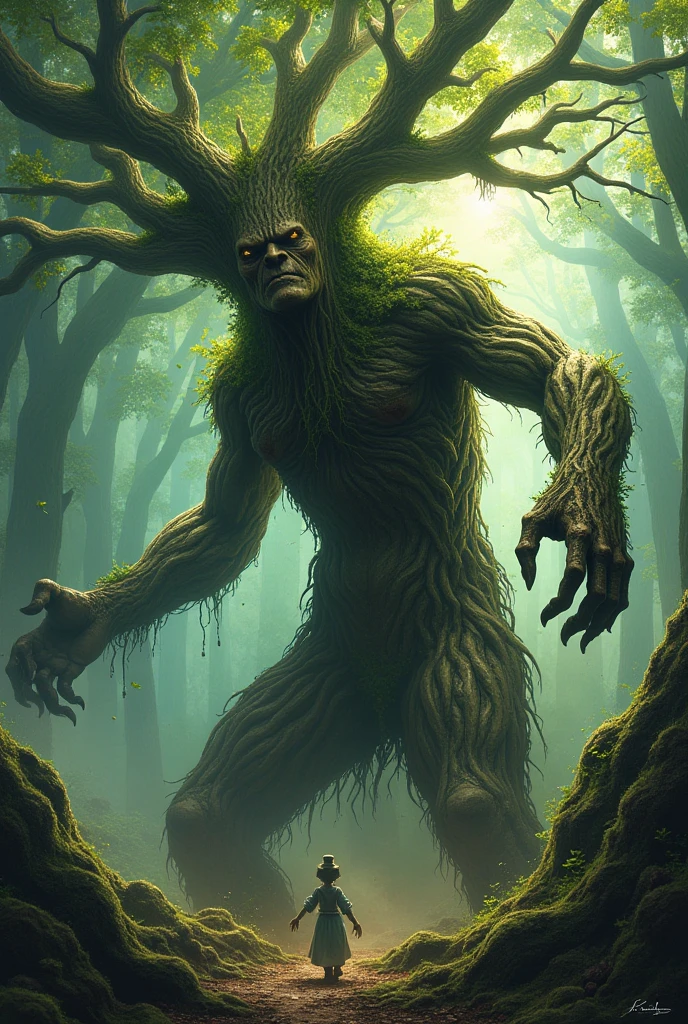 Tree oil attacked 