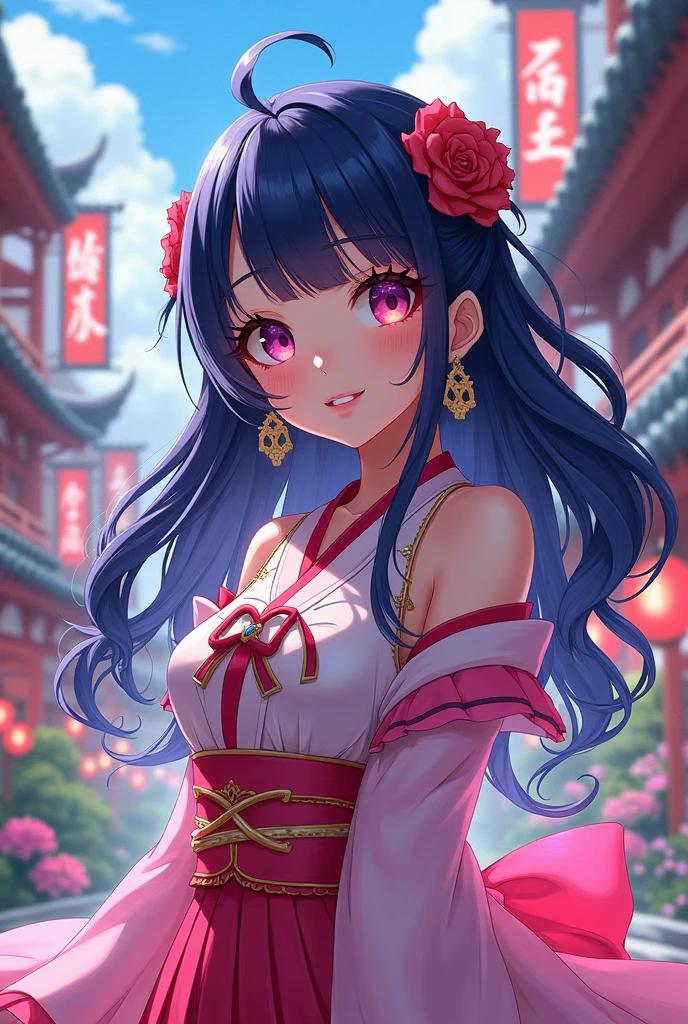 Create a Japanese anime girl named Fernanda ,