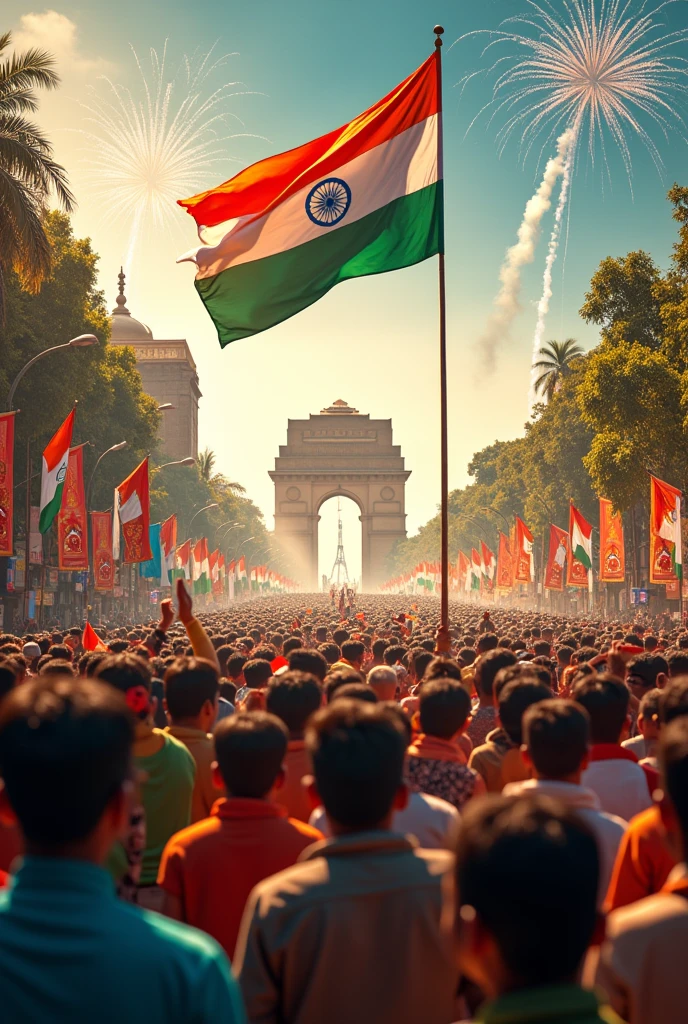Indipendent day celebration image for status 15 August