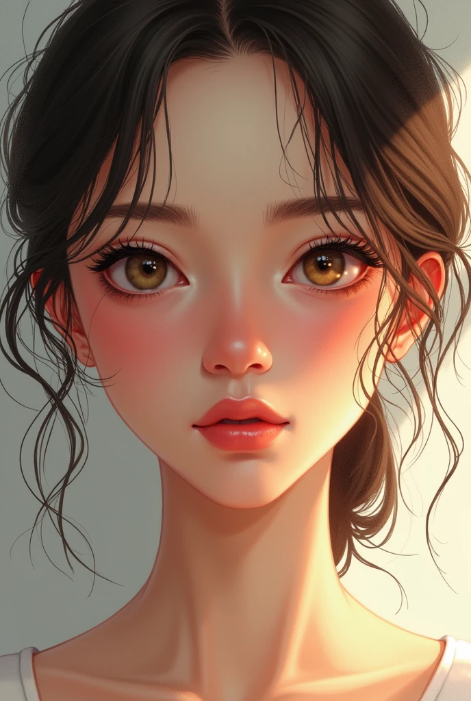 je veux garder le visages de la fille