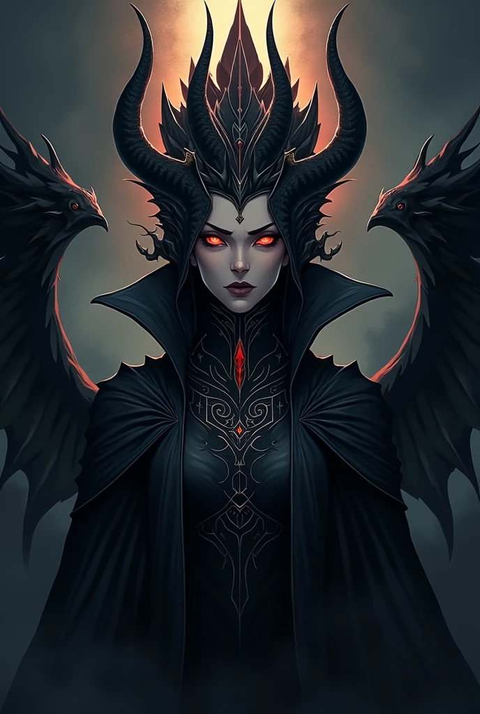 DARK QUEEN ANIME LOGO