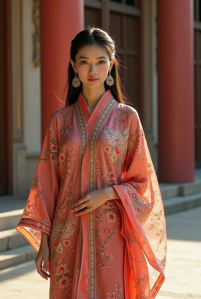 Chinese fashion wear In indian kurti style