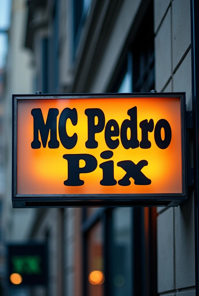 a written sign "MC Pedro Pix"