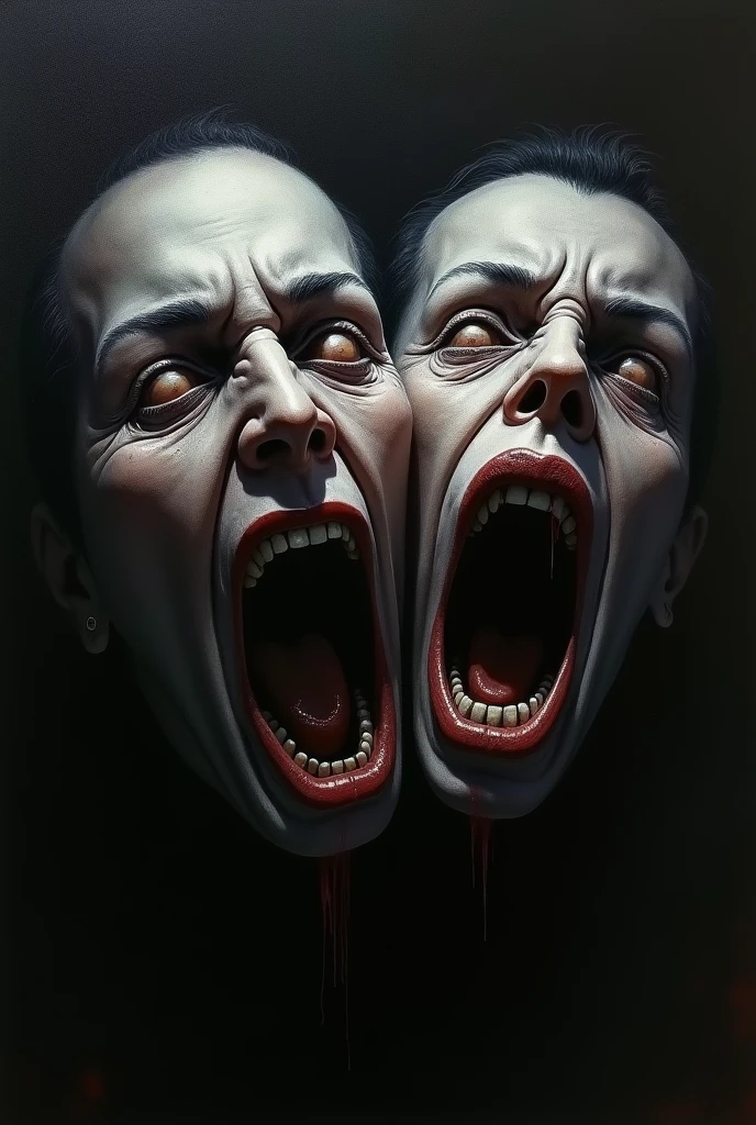 Faces of fear and trauma