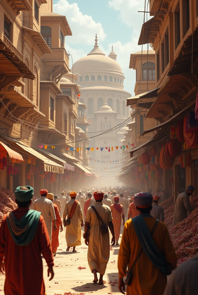 Punjab market in 1933