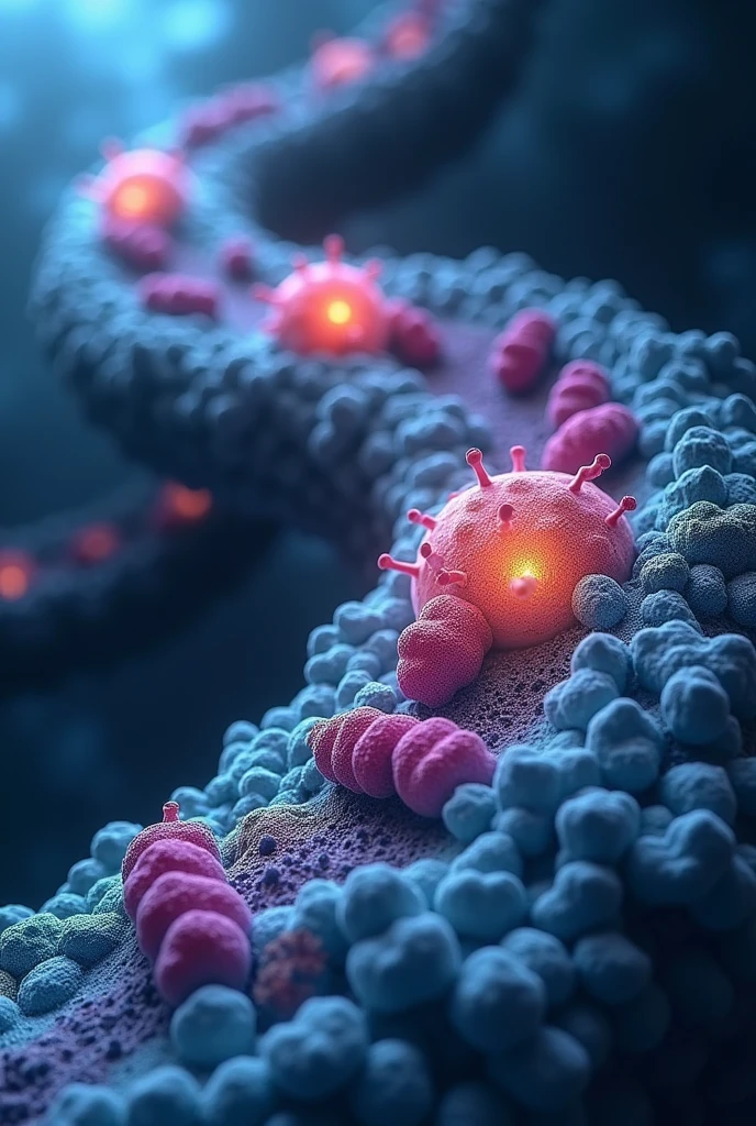 Pyruvic acid (which has three carbon atoms) generated in the glycolysis stage leaves the cytoplasm and crosses the outer mitochondrial membrane passively due to the high permeability of the same. Pyruvic acid ingresa a la matriz mitocondrial mediante un mecanismo de simporte con protones que le permite atravesar la membrana interna de la mitocondria. Inside the mitochondrial matrix, pyruvic acid undergoes oxidative decarboxylation in which the complex of three enzymes that form pyruvate dehydrogenase is involved. This enzyme complex has several cofactors, among them coenzyme A and is responsible for catalyzing the conversion of pyruvic acid to acetyl-CoA. During the process, pyruvic acid is modified, which loses a carbon atom and generates an acetyl, Acetyl-CoA (which has two carbon atoms). The released carbon is detached as a carbon dioxide molecule (CO2) and a NAD molecule is reduced+ generating NADH and H+. When this stage concludes, Acetyl-CoA ingresa al ciclo de Krebs.
