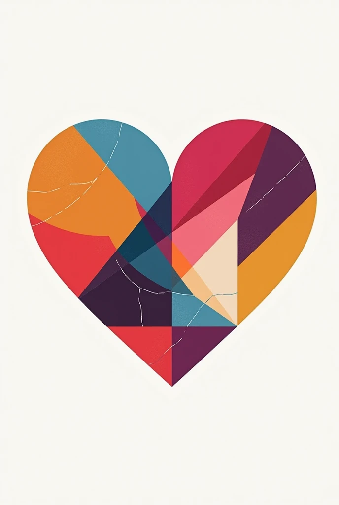 It has a logo of a heart stylized with different colors and shapes inside., representing the diversity and importance of comprehensive sexuality education in people's lives 