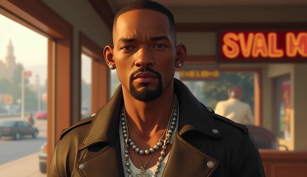 Create Will Smith as CJ in a cinematic GTA