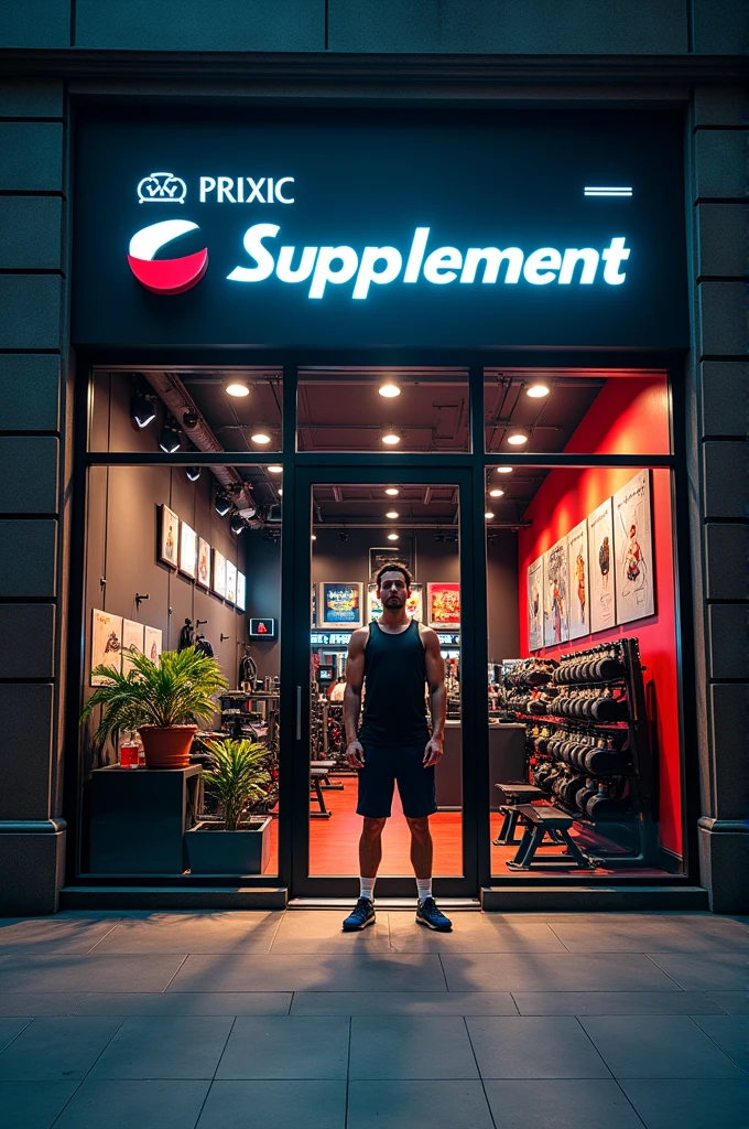 Image to use for the store profile with gym supplement sales