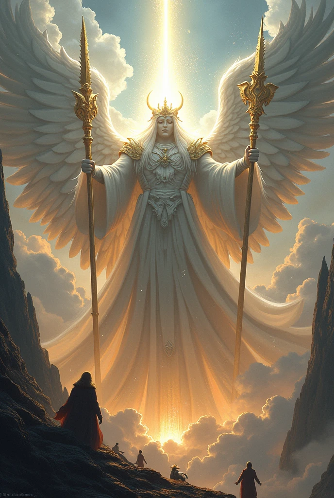 Huge Weapons、Master of the Skies、god々Shining light、god秘的な光景、A Masterpiece Film Poster