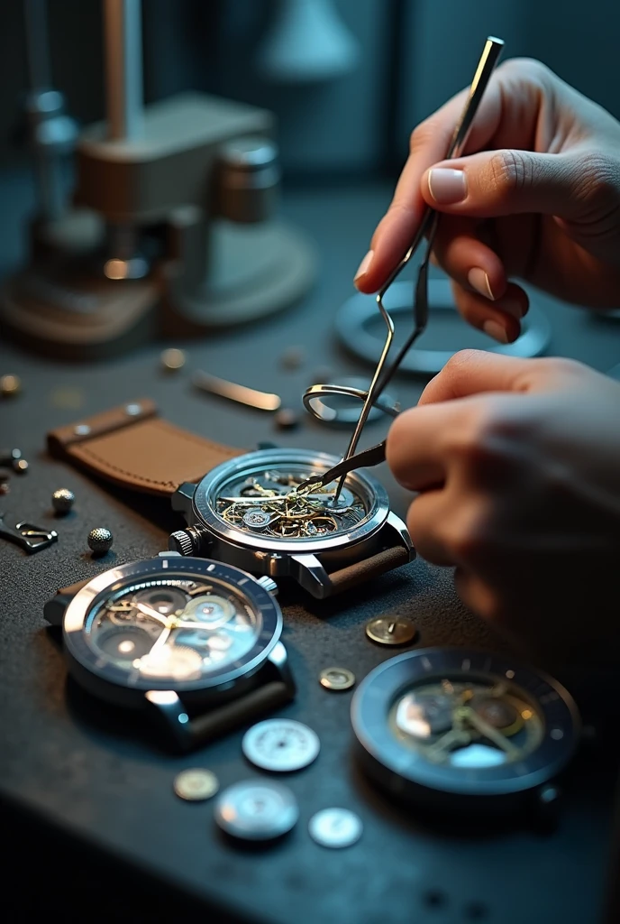 wristwatch production