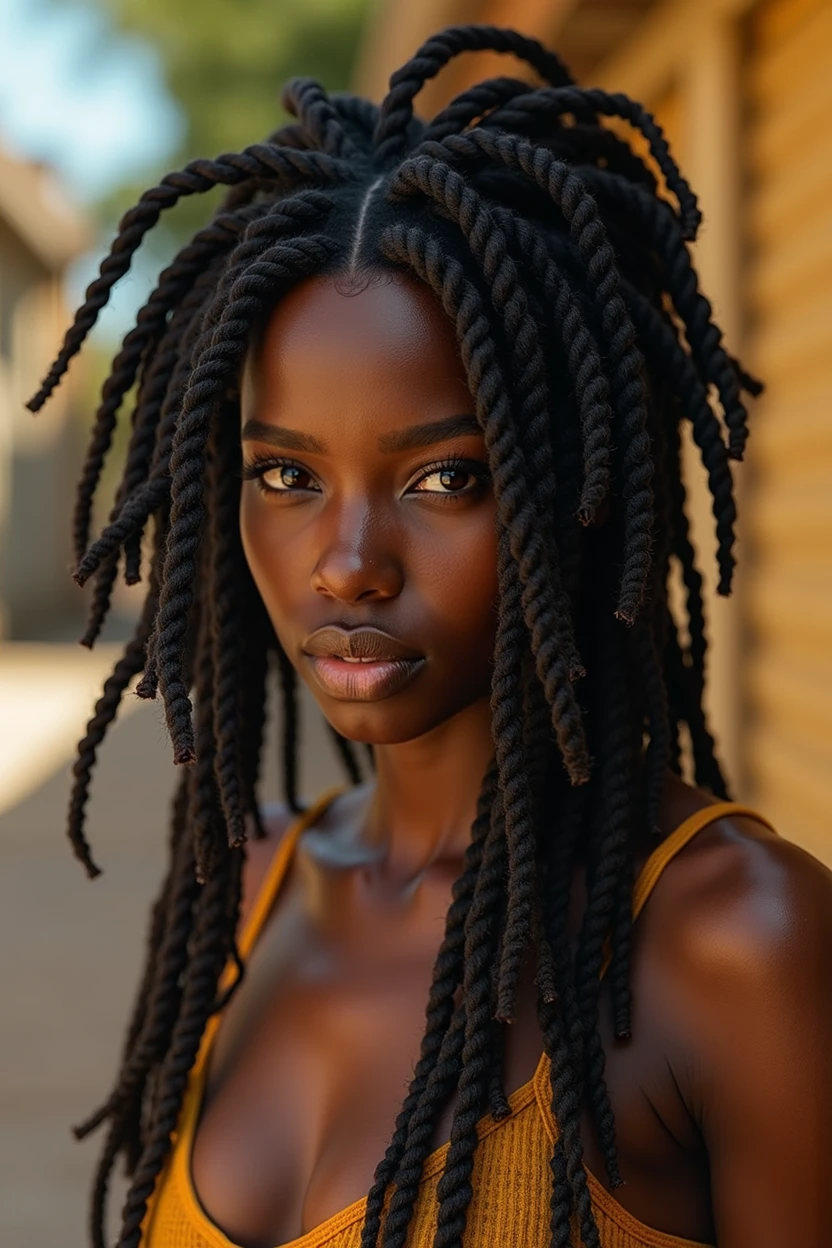 Fille antillaise, fille de 21 ans, plusieurs tresses, vilain face, vilain, toe, uhd, retina, head of'artwork, accurate, anatomically correct, textured skin, Great detail, high details, high quality, prime, best quality, high resolution, 16k
Info