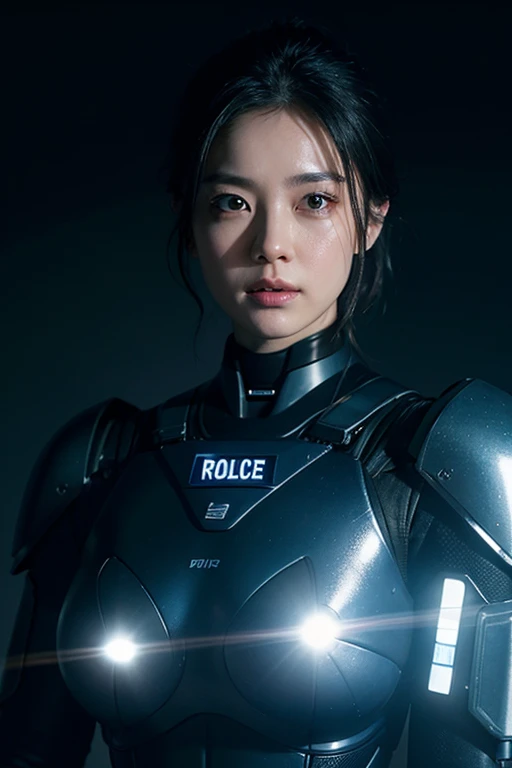 Robocop、Female police officer。
Sexy Body。
masterpiece、high resolution、8k、ARRI ALEXA 35、Lens flare、Delicate Shadows、Delicate focus、Rembrandt Lighting、Lighting that makes your face look bright、
Delicate skin type