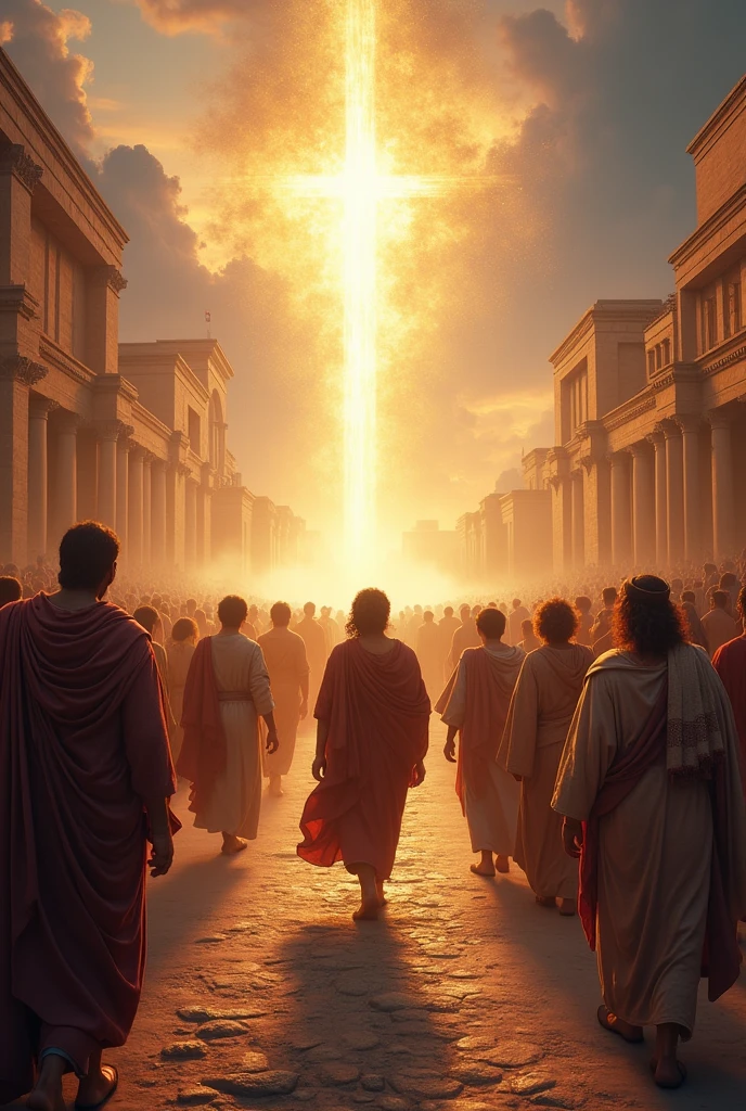 I need a cover image that relates to the content of the biblical book Acts of the Apostles