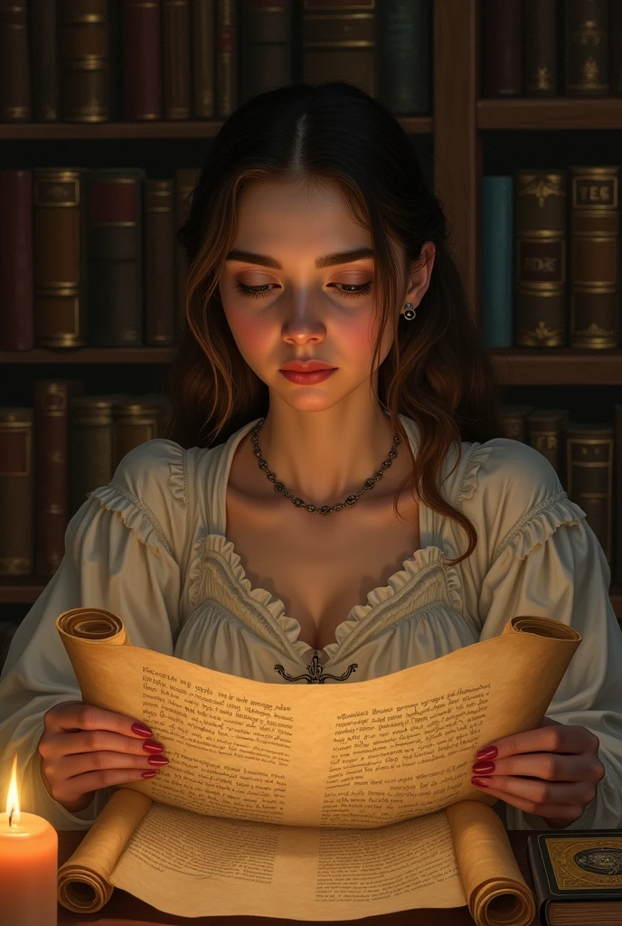 Woman . scrolls. . new . porn
