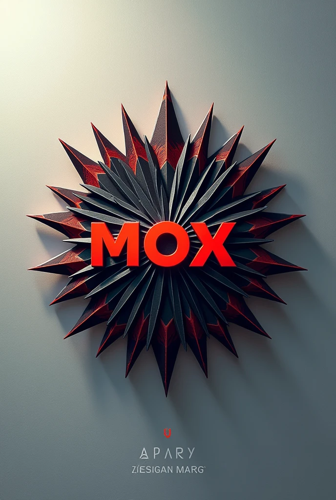 A logo over the word Mox
