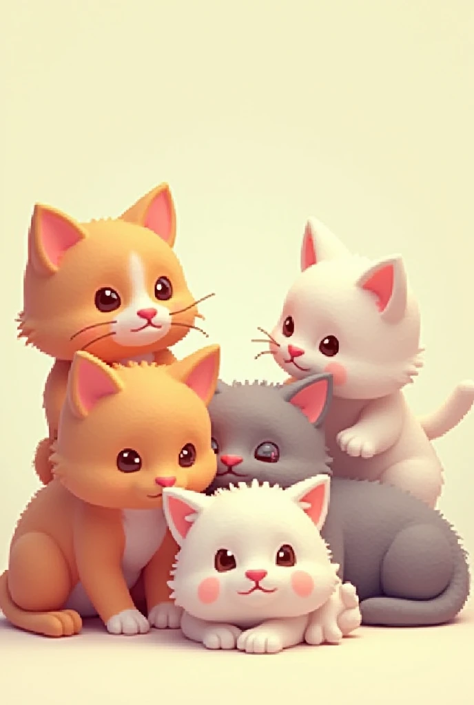 Pixelated kittens