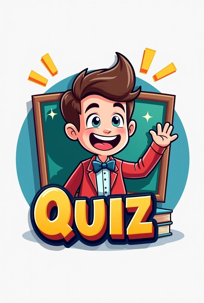 Logo for a YouTube channel about quiz