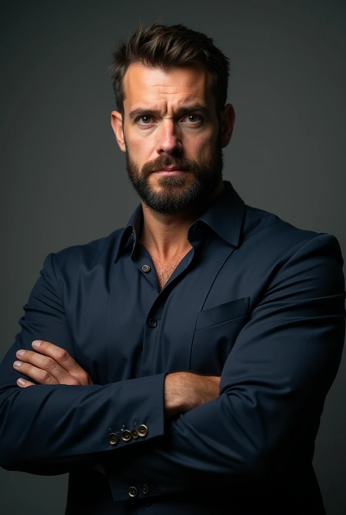 Photo of a confident man
