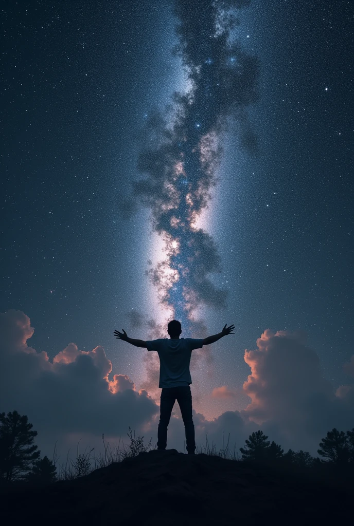The story of a person shouting near the sky, Universe