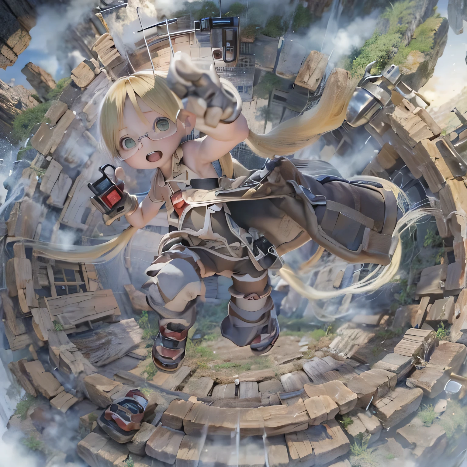 ,Rico,Made in Abyss,Black rim 
