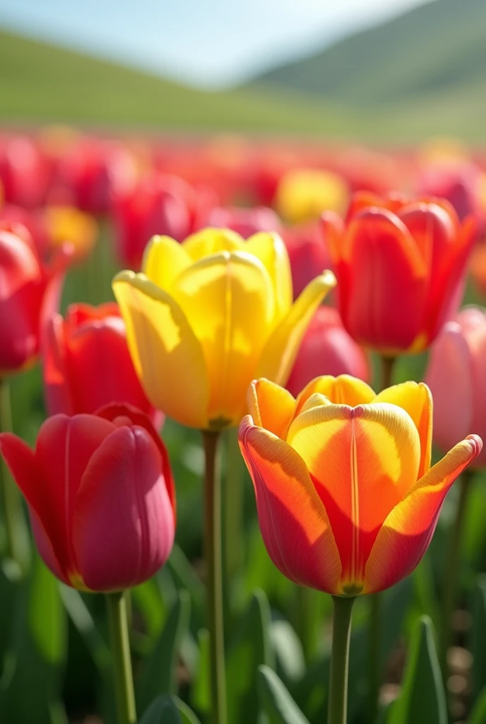 Beautiful tulips named Enedina
