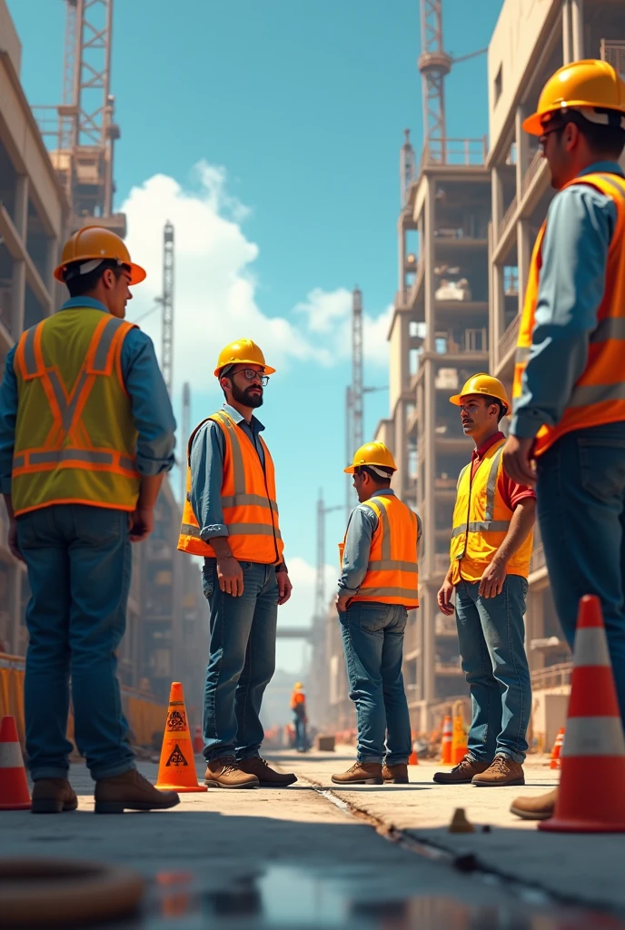 create a safety work image