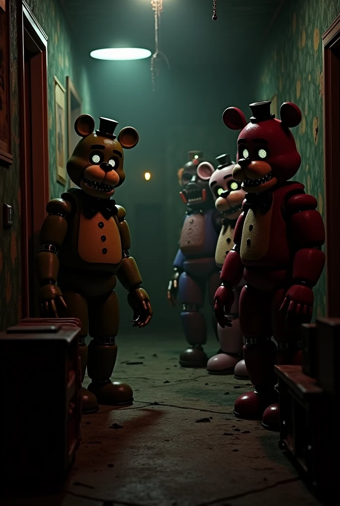Guarda do five nights até fraddy