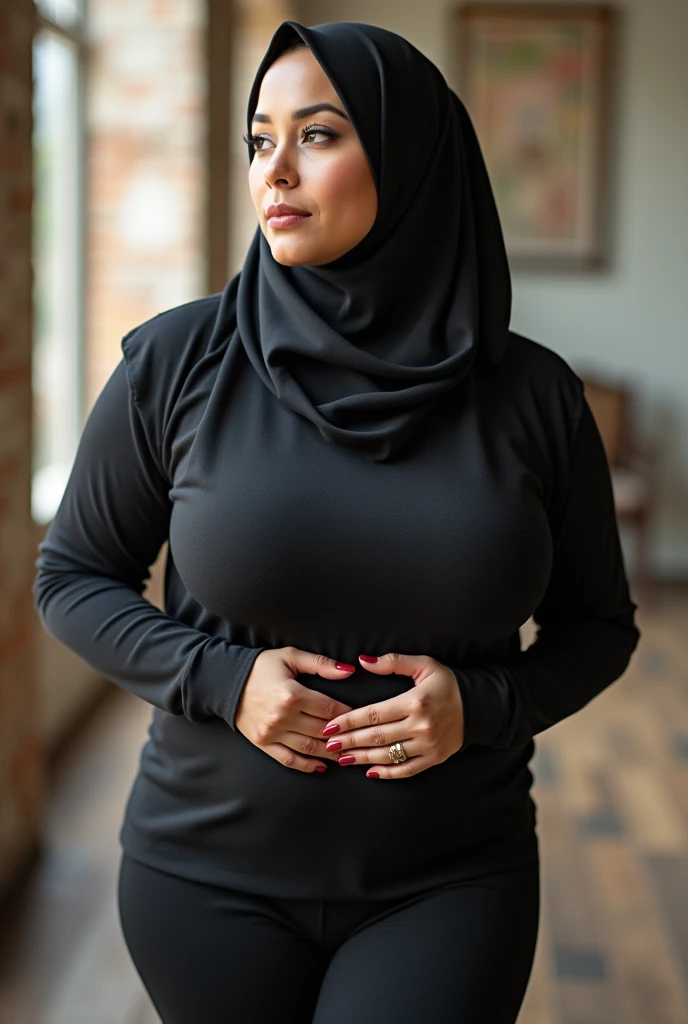 Hot hijab girls thickest big boobs big ass
