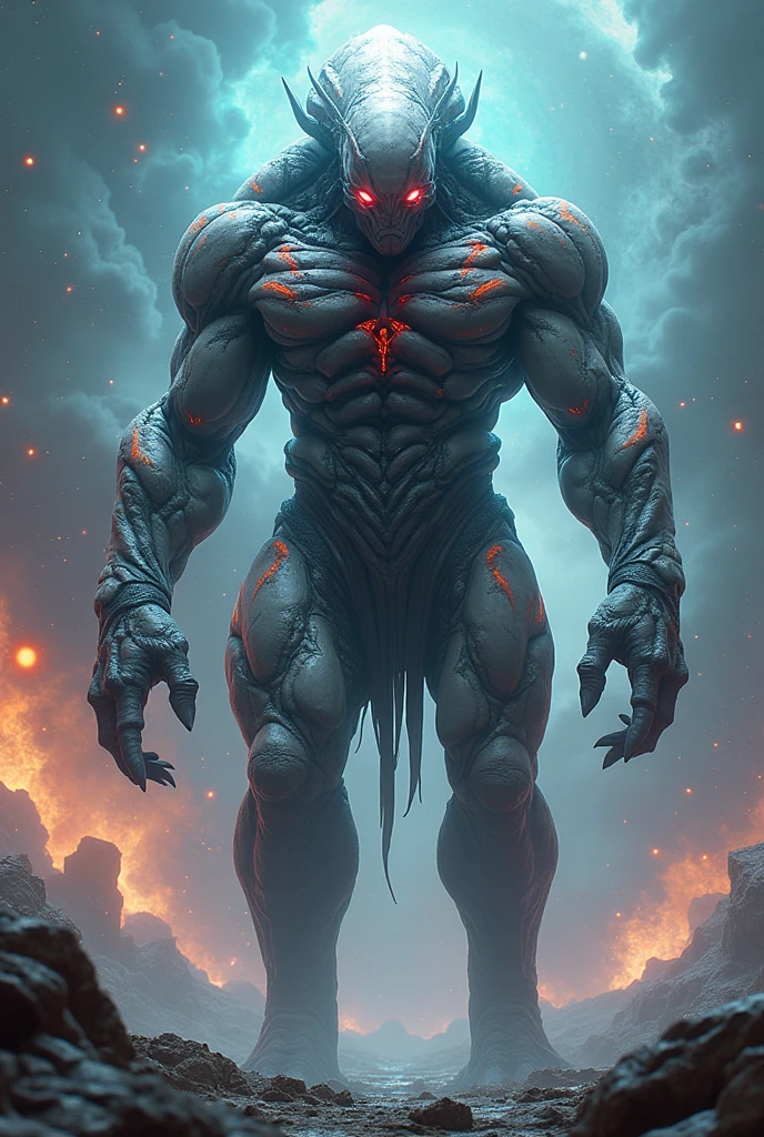 Humangasaur and Alien X photo fusion