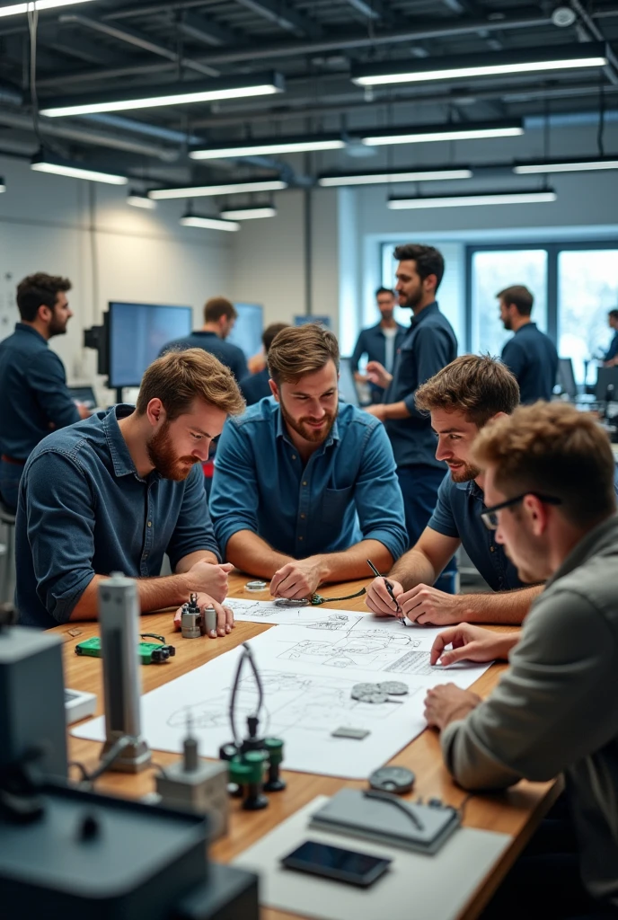 Create an image to post on Instagram with the text "Engaged Engineering"